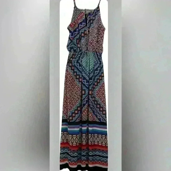 Enfocus Petite Maxi Multicolor Women's Dress (346) - Picture 5 of 11